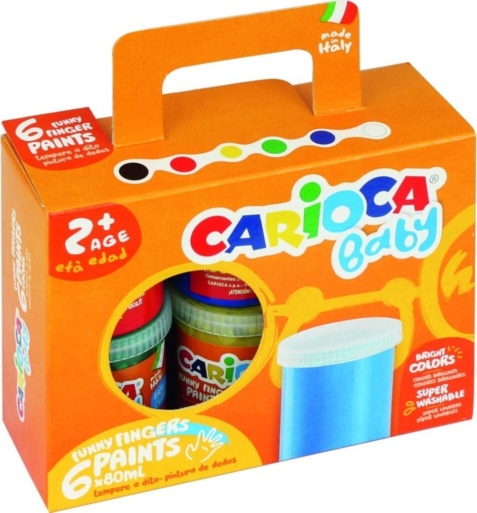 CARIOCA Baby Teddy Marker 1+ | Set Colori con Pennarelli Super Lavabili