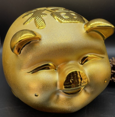 9″ 黃金福豬錢罌 – 志成文具有限公司 CHI SHING STATIONERY CO., LTD.
